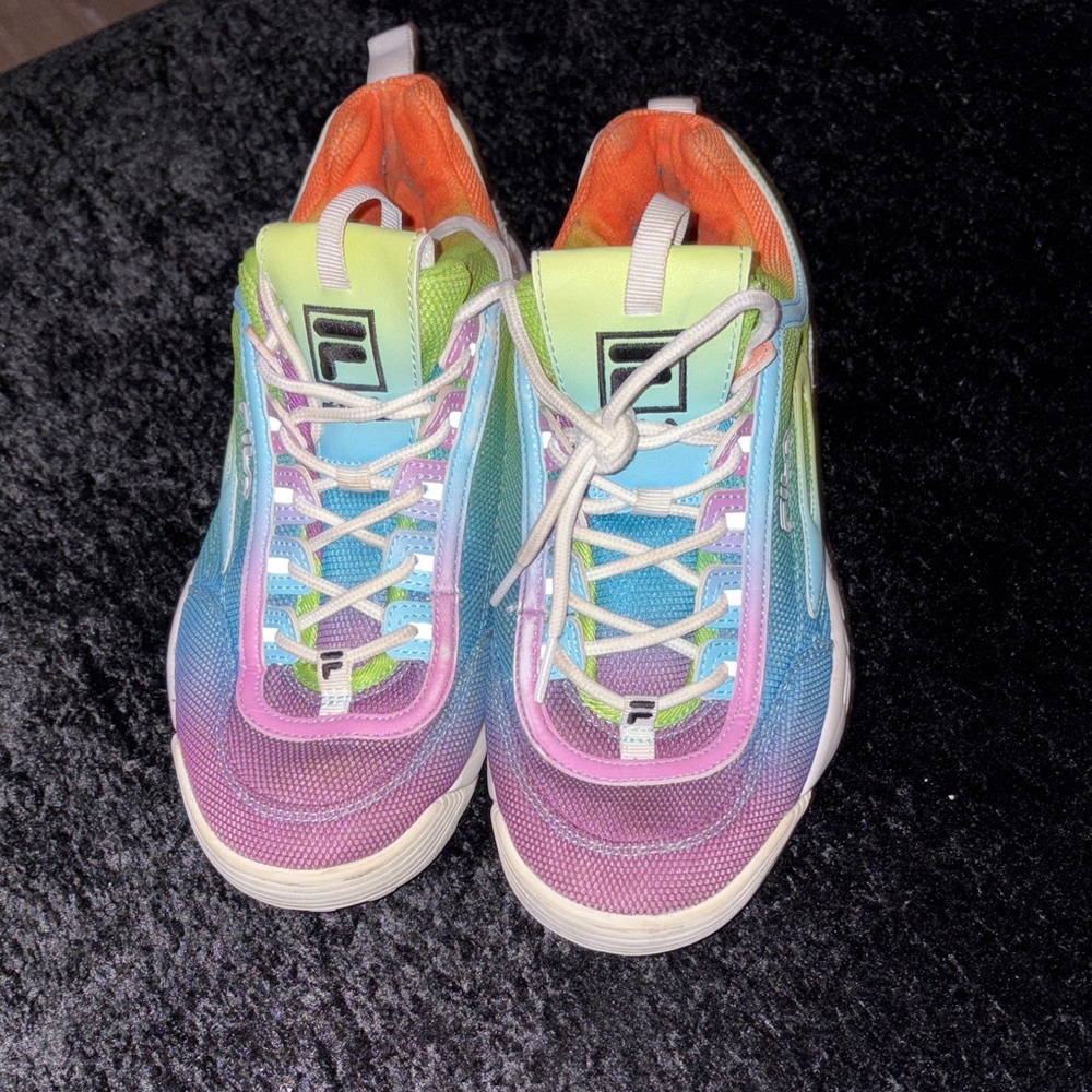 Fila Colorful Gradient Athletic Shoes